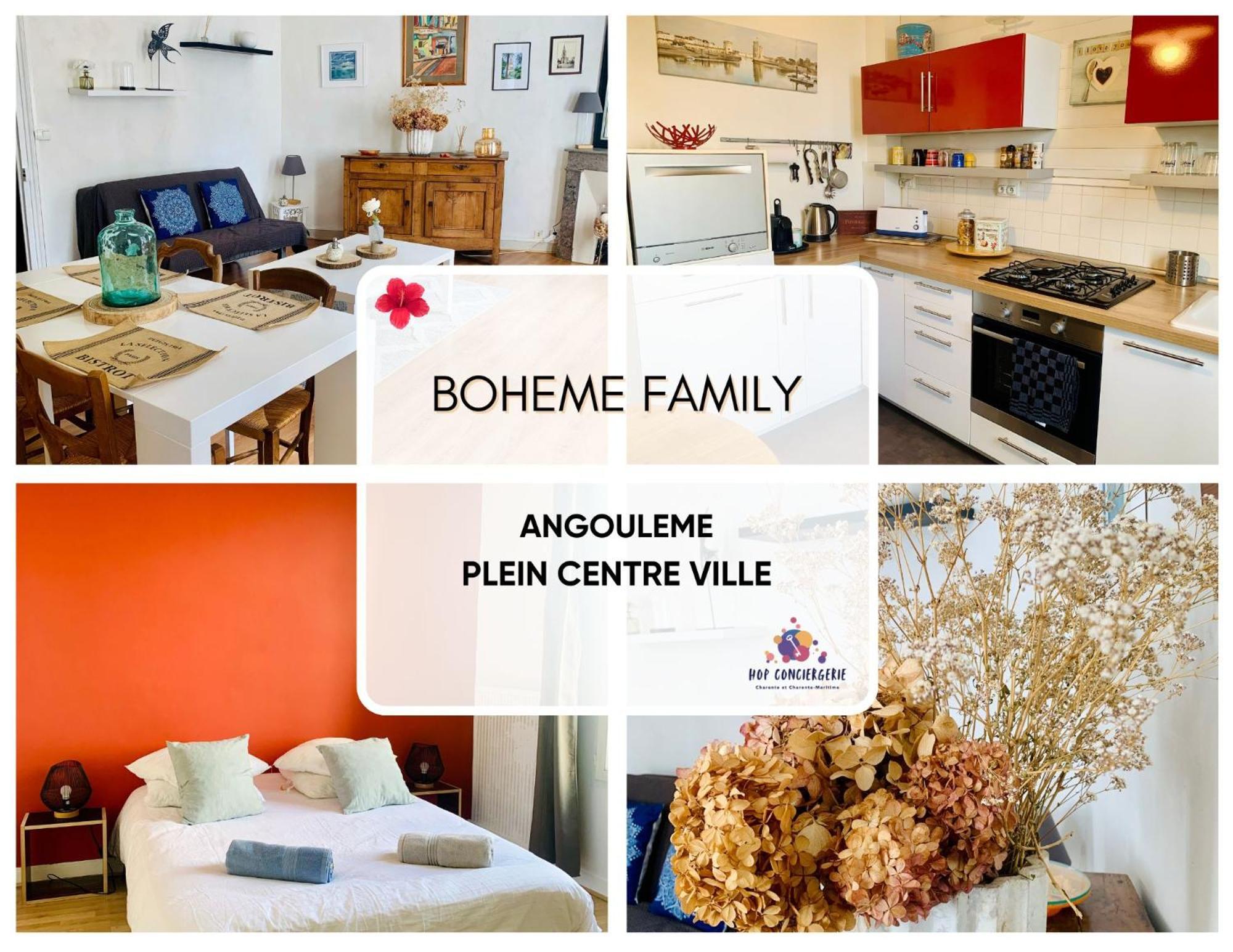 Maison De Au Coeur D'angouleme- 2 Chambres-wifi- Cosy - Ideal De 1 A 6 Personnes - Conciergerie J&n Angoulême